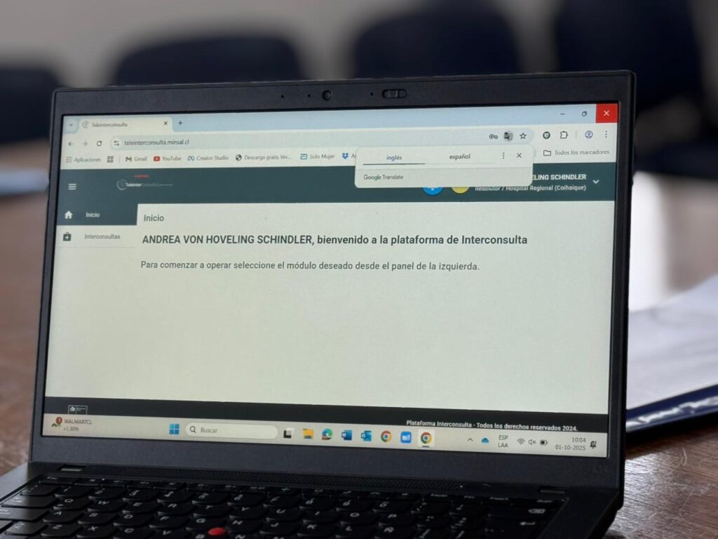 Servicio de Salud Aysén primero en el país en ejecutar Estrategia de Ginecología de Hospital Digital
