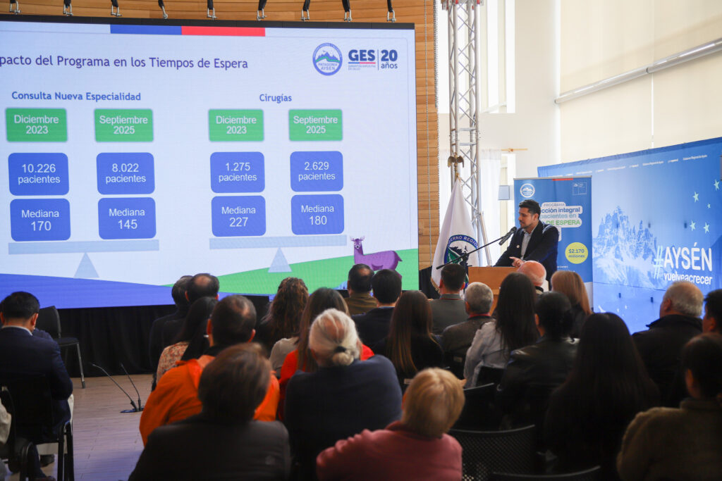Aysén alcanza el primer lugar nacional en cirugías mayores tras primer año del Programa de Lista de Espera