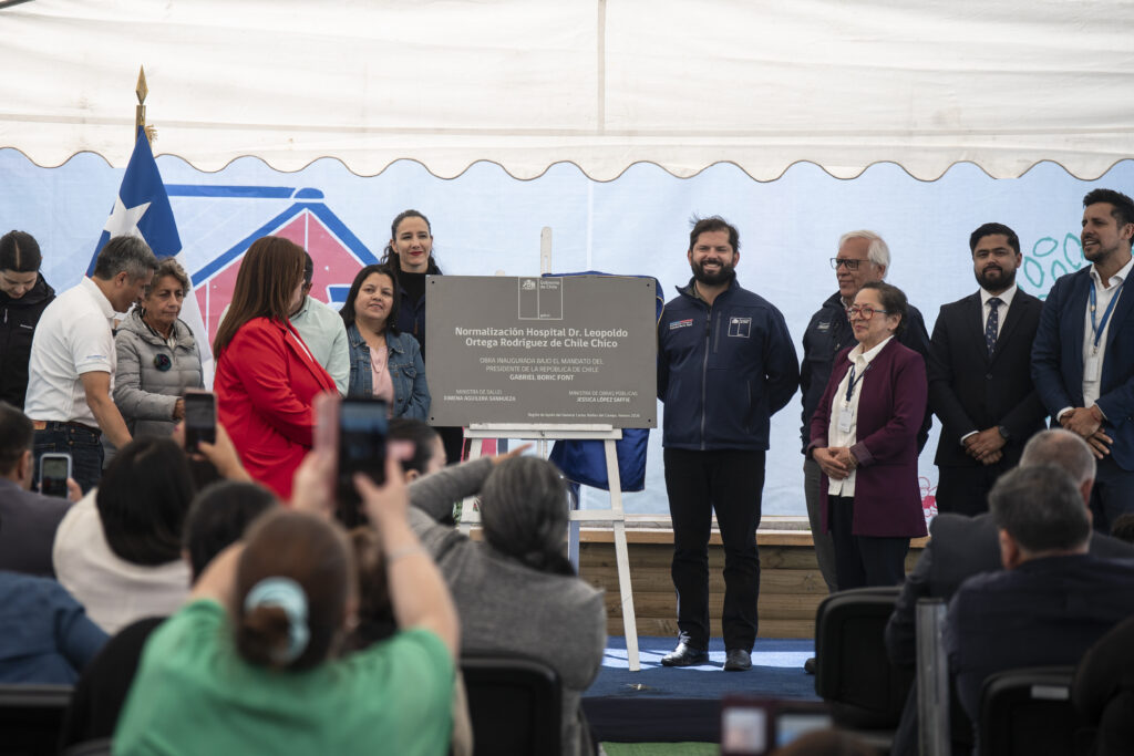 Presidente de la República, Gabriel Boric Font, inaugura el nuevo hospital de Chile Chico, una de las inversiones públicas en salud más relevantes de la Región de Aysén