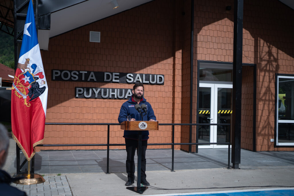 Presidente de la República, Gabriel Boric Font, inaugura nueva Posta de Salud Rural de Puyuhuapi: “Representa que mejorar el acceso a la salud pública es un deber del Estado en todo el territorio nacional”