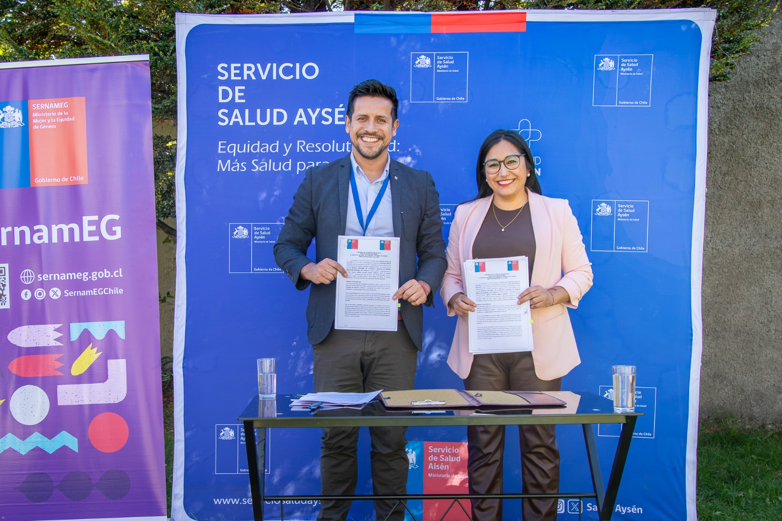 SernamEG y Servicio de Salud Aysén firman convenio para apoyar a víctimas de violencia de género grave o extrema