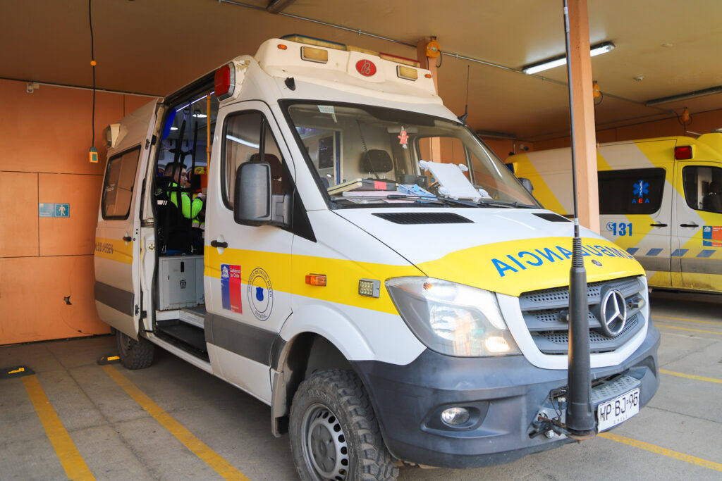 Ambulancias de la Red SAMU Aysén cuentan con internet satelital para mejorar las comunicaciones en zonas aisladas
